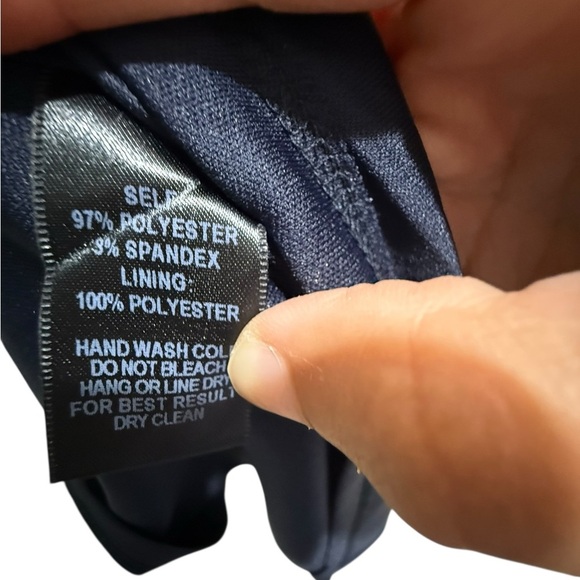 Lulus Perfect Opportunity Navy Blue Maxi Dress Size Small - Picture 14 of 16